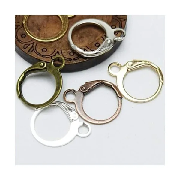 Chenkou Craft 180 aretes de aro redondos de 6 colores_3