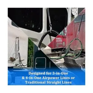 YiaChuii Paquete de 2 soportes de percha abrazaderas de_7