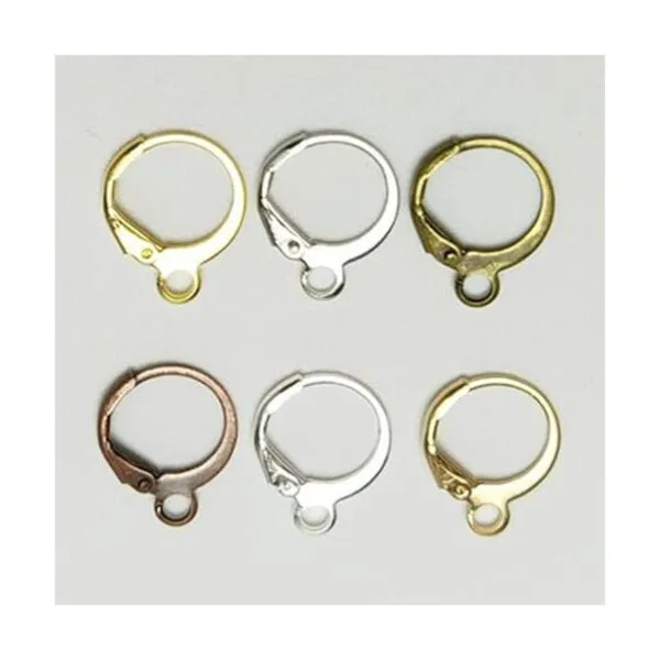 Chenkou Craft 180 aretes de aro redondos de 6 colores_2