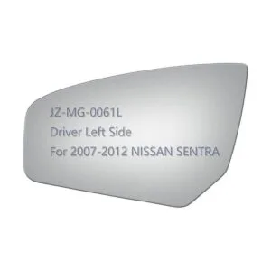 JZSUPER Cristal de espejo lateral para Nissan Sentra 2007_1