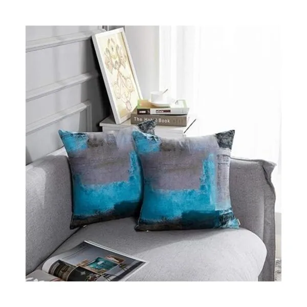 Britimes Juego de 2 fundas de almohada decorativas_5