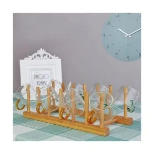 Estante de drenaje vertical de 2 piezas para soporte de_4