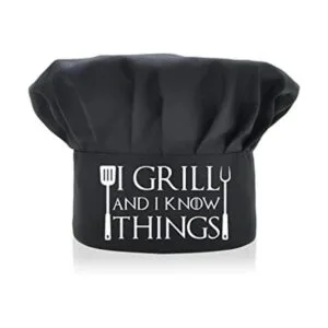 AGMdesign Sombrero de chef divertido I Grill and I Know_1
