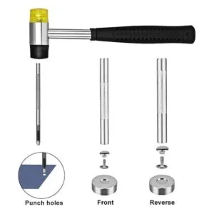 TLKKUE 240 Set Rivets for Leather 3 Sizes Double Cap_3