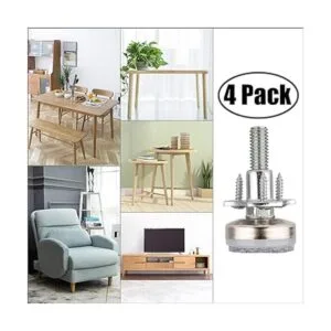 Niveladores de patas de muebles resistentes ajustables_6