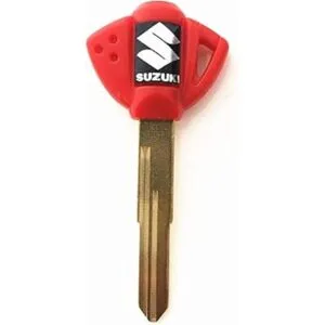 Llave de motocicleta en blanco sin cortar para Suzuki GSXR_4
