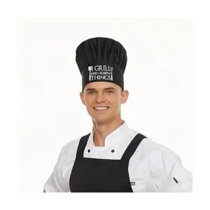 AGMdesign Sombrero de chef divertido I Grill and I Know_4