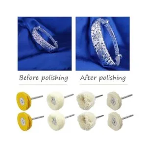 JIALUCONG 10 ruedas de pulido de algodón de 18 pulgadas_5