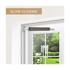 Cierrapuertas de pantalla soporte neumático ajustable_2