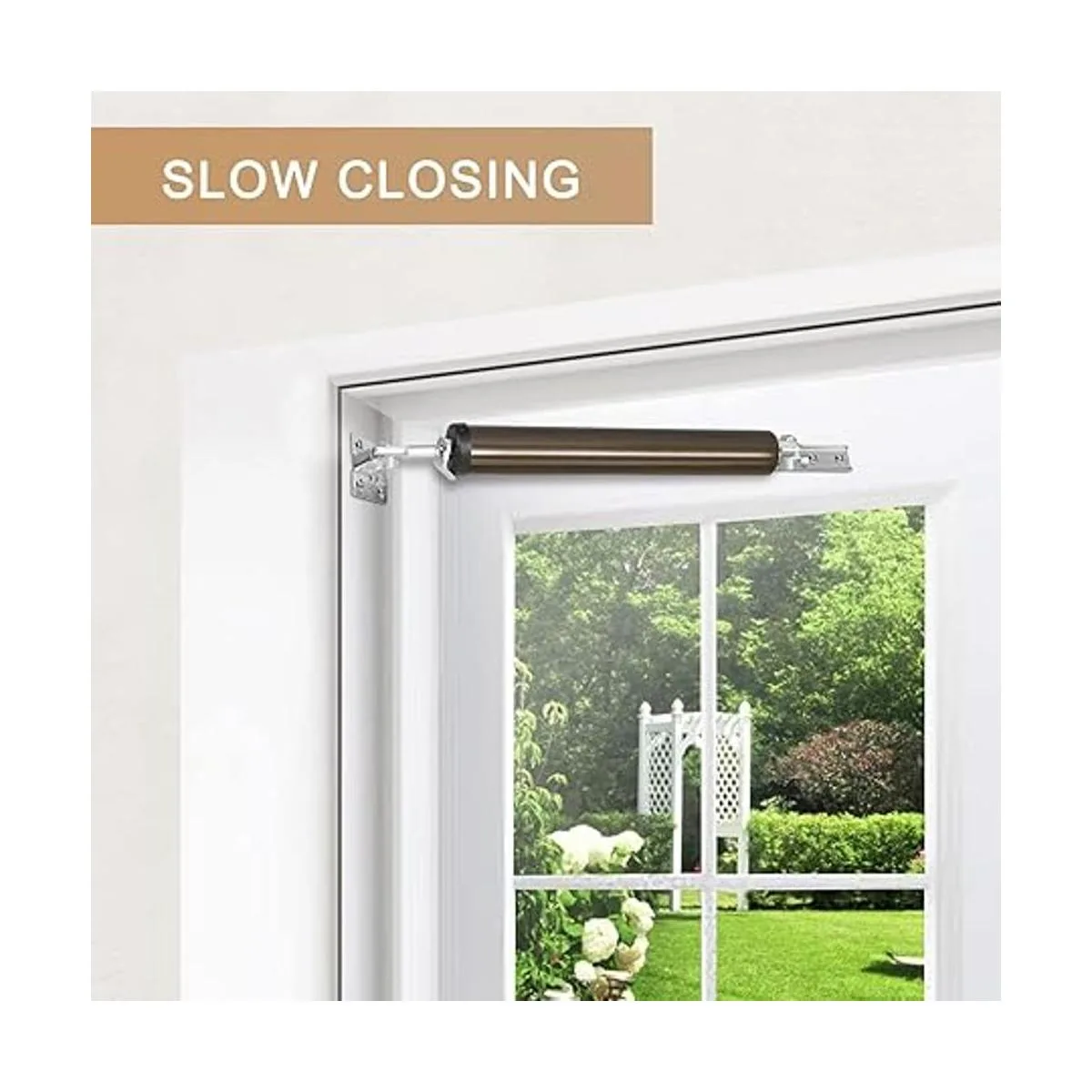 Cierrapuertas de pantalla soporte neumático ajustable_2