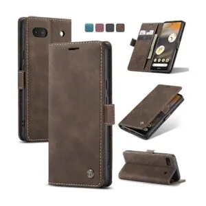 Kowauri Funda para Google Pixel 6A diseño clásico de piel_1