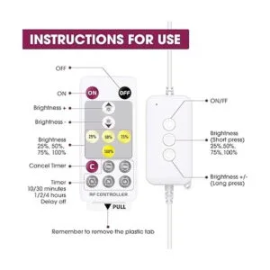Emitever Regulador remoto RF para tira de luces LED de un_3