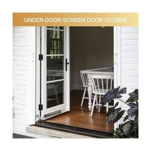 Cierrapuertas de pantalla soporte neumático ajustable_5