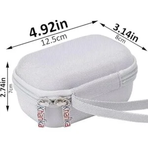 Khanka Estuche rígido de viaje compatible con máquina de_4
