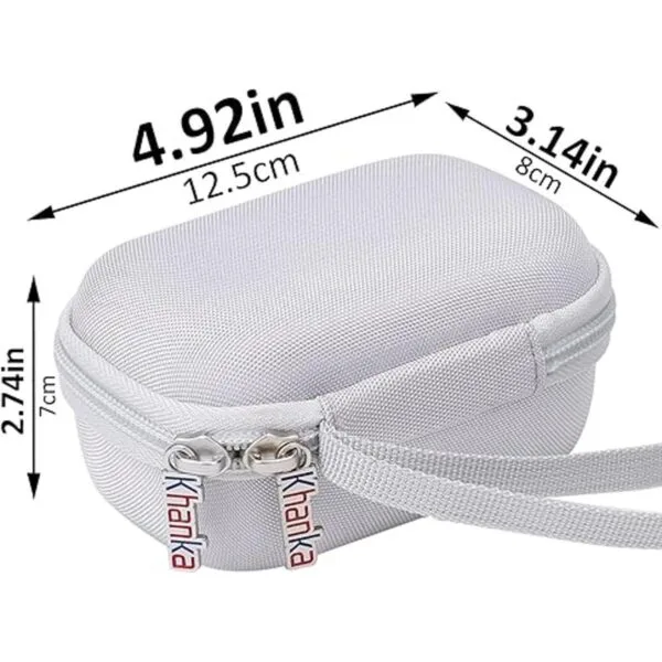 Khanka Estuche rígido de viaje compatible con máquina de_4