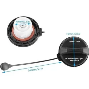 Tapa de gas combustible 95995094 compatible con Buick_6