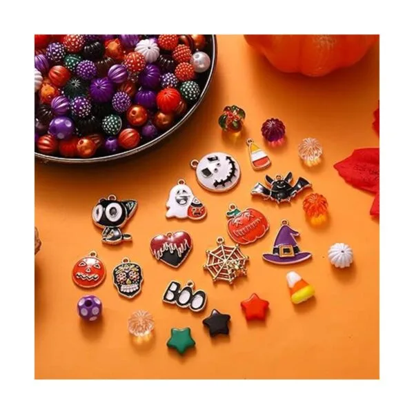 UYT 458 abalorios de cuentas de Halloween cuentas de_3