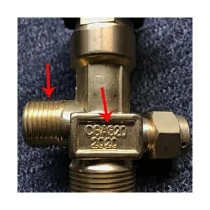 Regulador de tuercas CGA320 para tanque de CO2 arandela_7