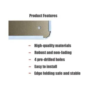 Kexle Letrero de metal de 8.0 x 12.0 in diseño vintage_2