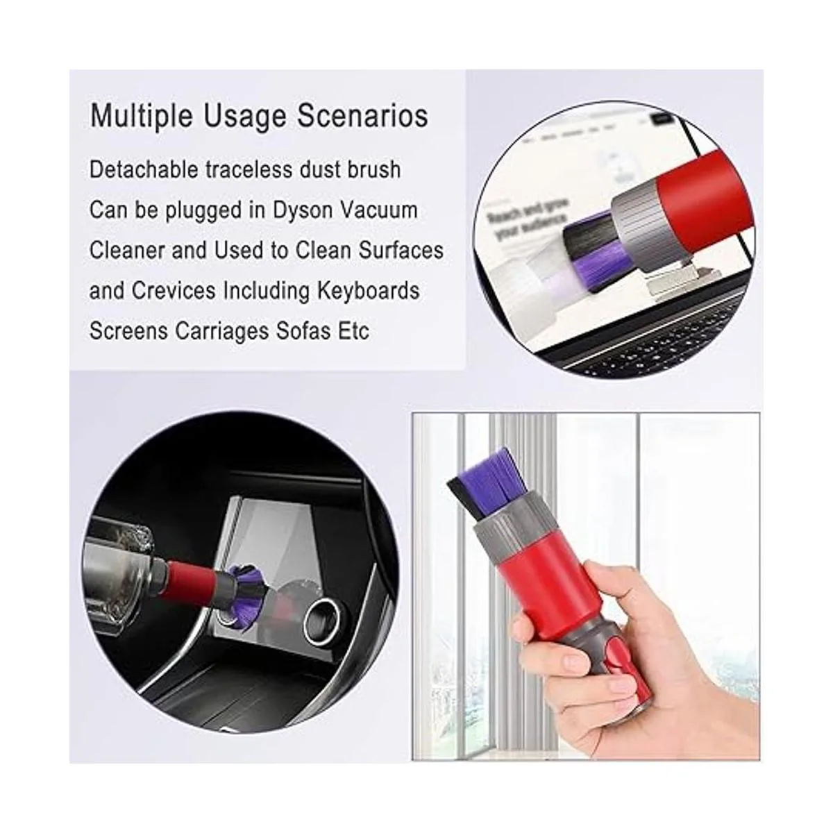 Tivcroxs V8 V10 Cepillo de polvo sin rastros compatible_6