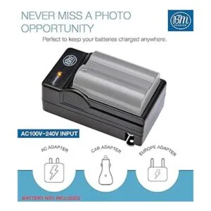 BM Premium ENEL3 ENEL3E Cargador de batería para cámaras_2