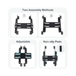UniTak3D Ender 3 Soporte de carrete de filamento de metal_4