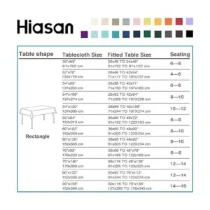 Hiasan Mantel rectangular a cuadros resistente a las_5