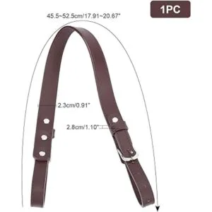 WADORN Reemplazo de correa de cuero para bolso 17.9_3