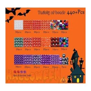 UYT 458 abalorios de cuentas de Halloween cuentas de_7