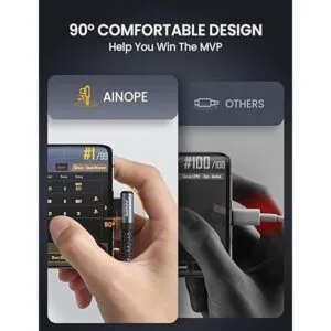 Cable USB C a USB C de 60 W 3.1 A paquete de 2 unidades_4