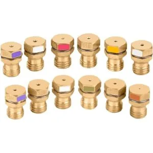 Kit de conversión de gas LP 12 piezas Latón_1