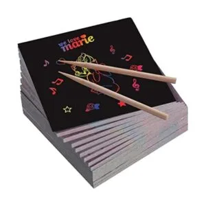 BESTING 210 hojas de papel para raspar de 4 x 4 pulgadas_1