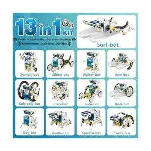 Dioju Kit de robot solar 13 en 1 para niños de 8 9 10_2