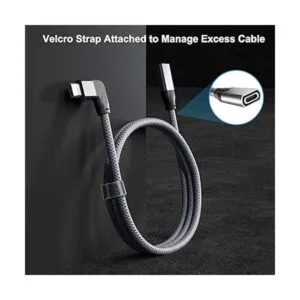 Itramax Cable de extensión USB C de ángulo recto de 6.6_5