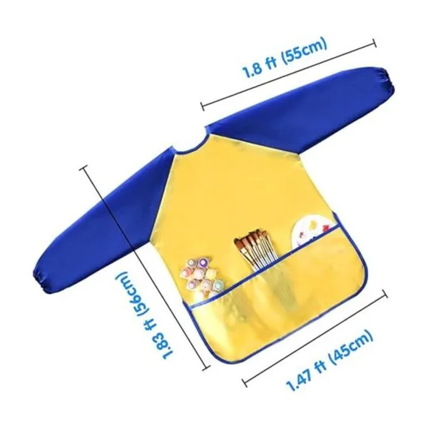 kuuqa 2 piezas impermeable de los niños arte Smock Kids_2