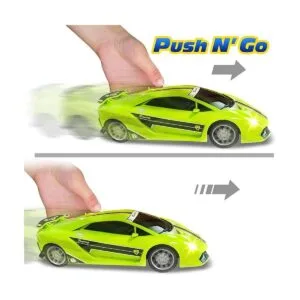 ArtCreativity Green Racer Car con luces y sonidos auto_4