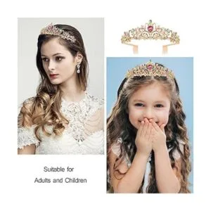 Tiara de cumpleaños corona para niñas corona de princesa_3