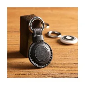 KEEPXYZ Soporte para AirTag de piel auténtica adecuado_5
