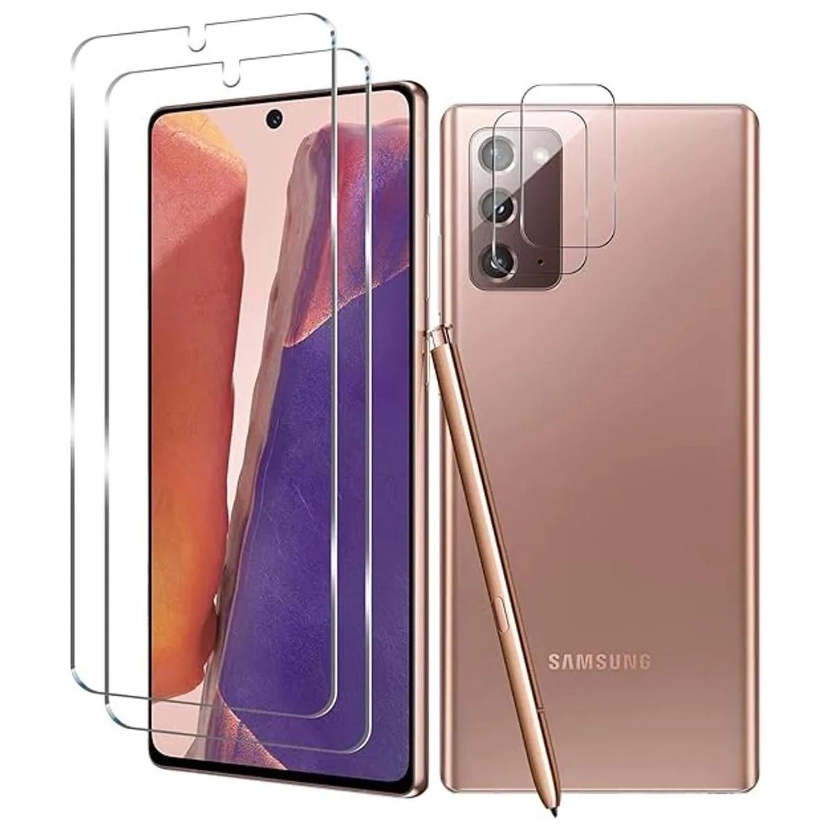 Protector de pantalla de vidrio templado para Galaxy Note_1