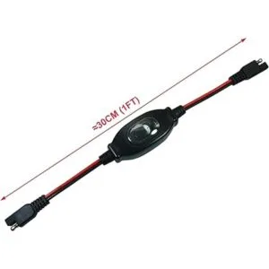 FILSHU Cable de extensión SAE de 16 AWG 12V24V DC SAE a_4