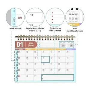 Calendario de escritorio pequeño 20222023 calendario de_5