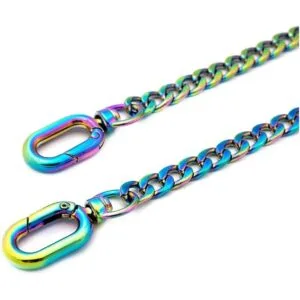 Correa de cadena arcoíris de 47 pulgadas 47.2 in cadenas_4