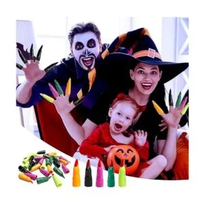 Dedos de bruja de Halloween 30 piezas accesorios de_2