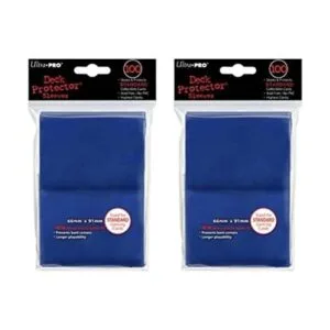 Paquete de 200 fundas protectoras de cubierta azul_1