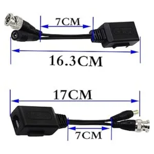 zdyCGTime Balun HD Cat5 RJ45 a BNC Video Baluns_2