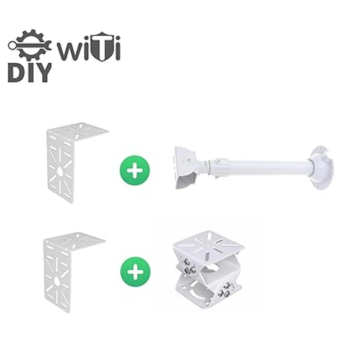 WiTi Soporte de pared y techo en forma de L para cámaras_6