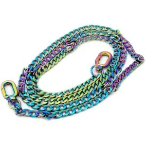 Correa de cadena arcoíris de 47 pulgadas 47.2 in cadenas_6