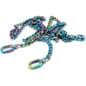 Correa de cadena arcoíris de 47 pulgadas 47.2 in cadenas_3