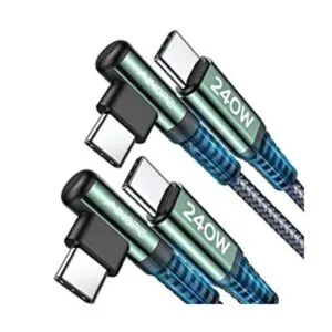 Cable USB C a USB C de 240 W de 6.6 pies2 unidades cable_1
