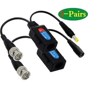 zdyCGTime Balun HD Cat5 RJ45 a BNC Video Baluns_3